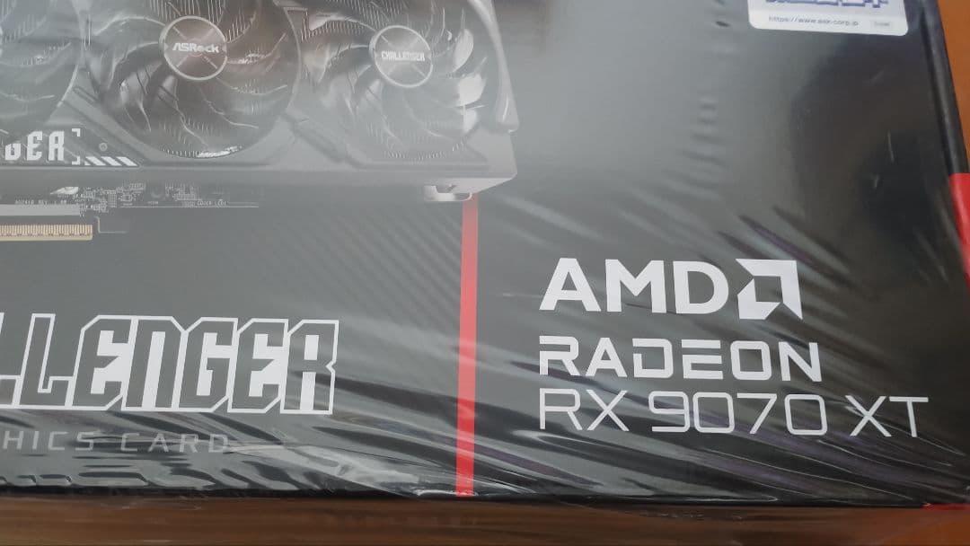 【新品 未開封】ASRock RX 9070 XT Challenger
