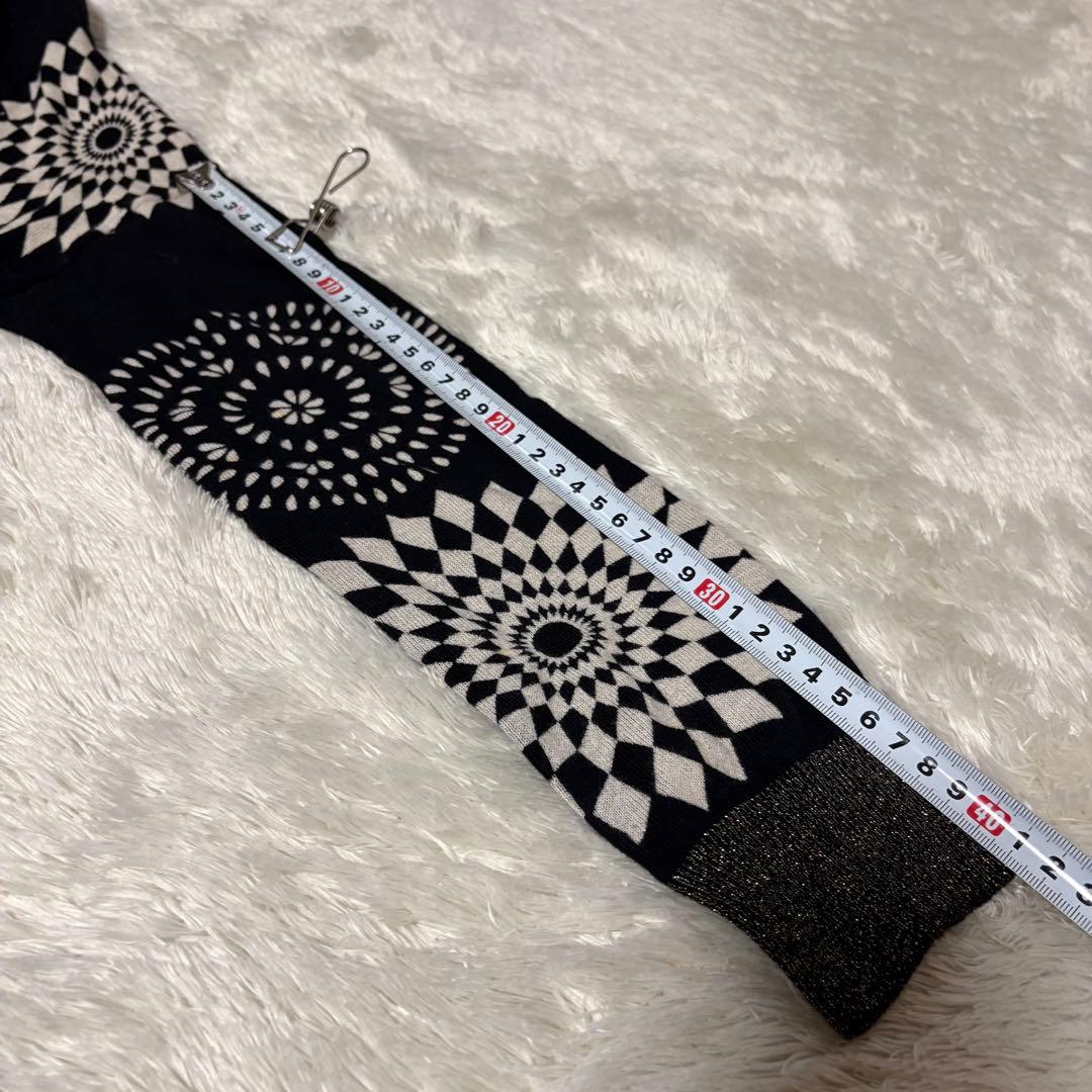 タグ付✨未使用 Desigual 花柄カーディガン ブラック スパンコール ラメ