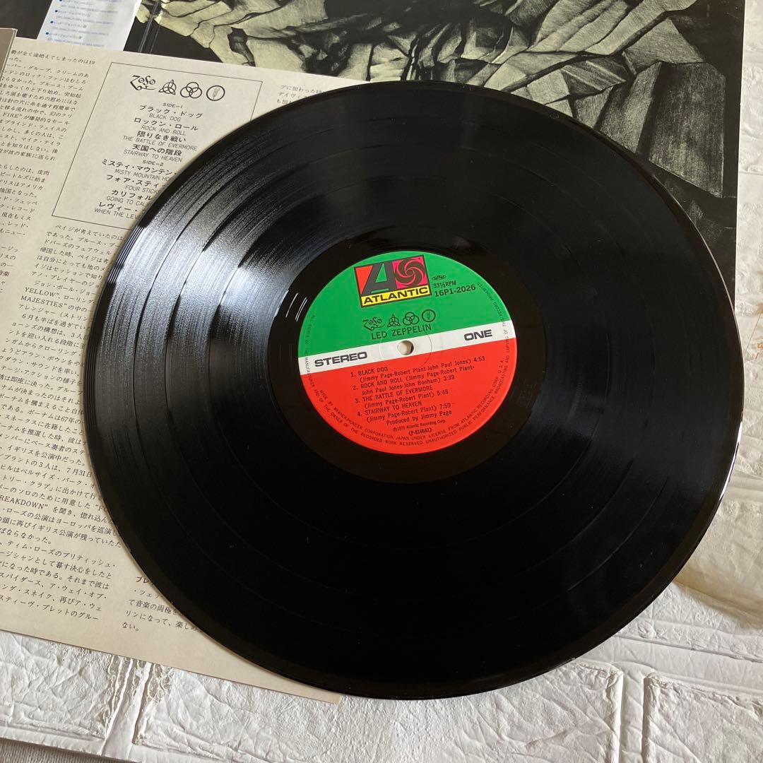 超美品！帯付ツェッペリンIV 国内良音再発盤