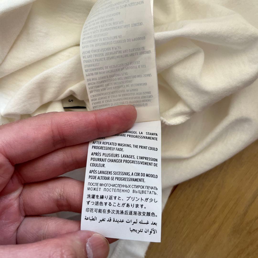 GUCCI ホワイト Tシャツ グラフィックプリント ヴィンテージ風Tシャツ