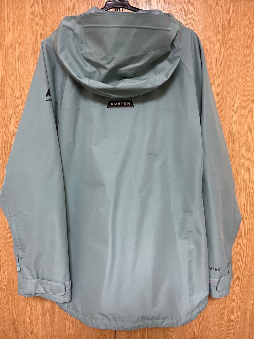 BURTON パウライン　GORE-TEX 2Lジャケット ライトグリーン