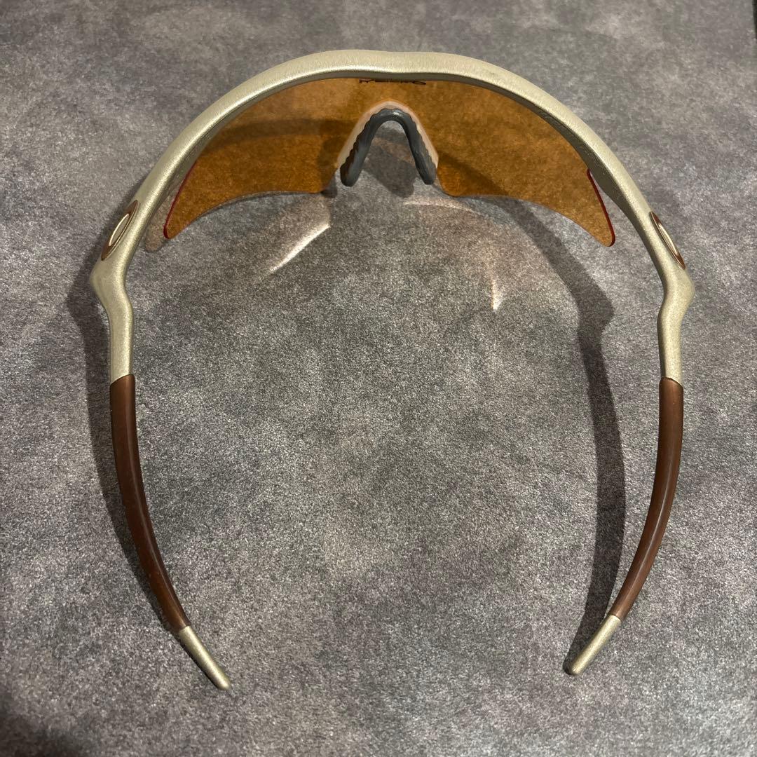 希少 USA OAKLEY オークリー エムフレームスウィープ シルバーオレンジ