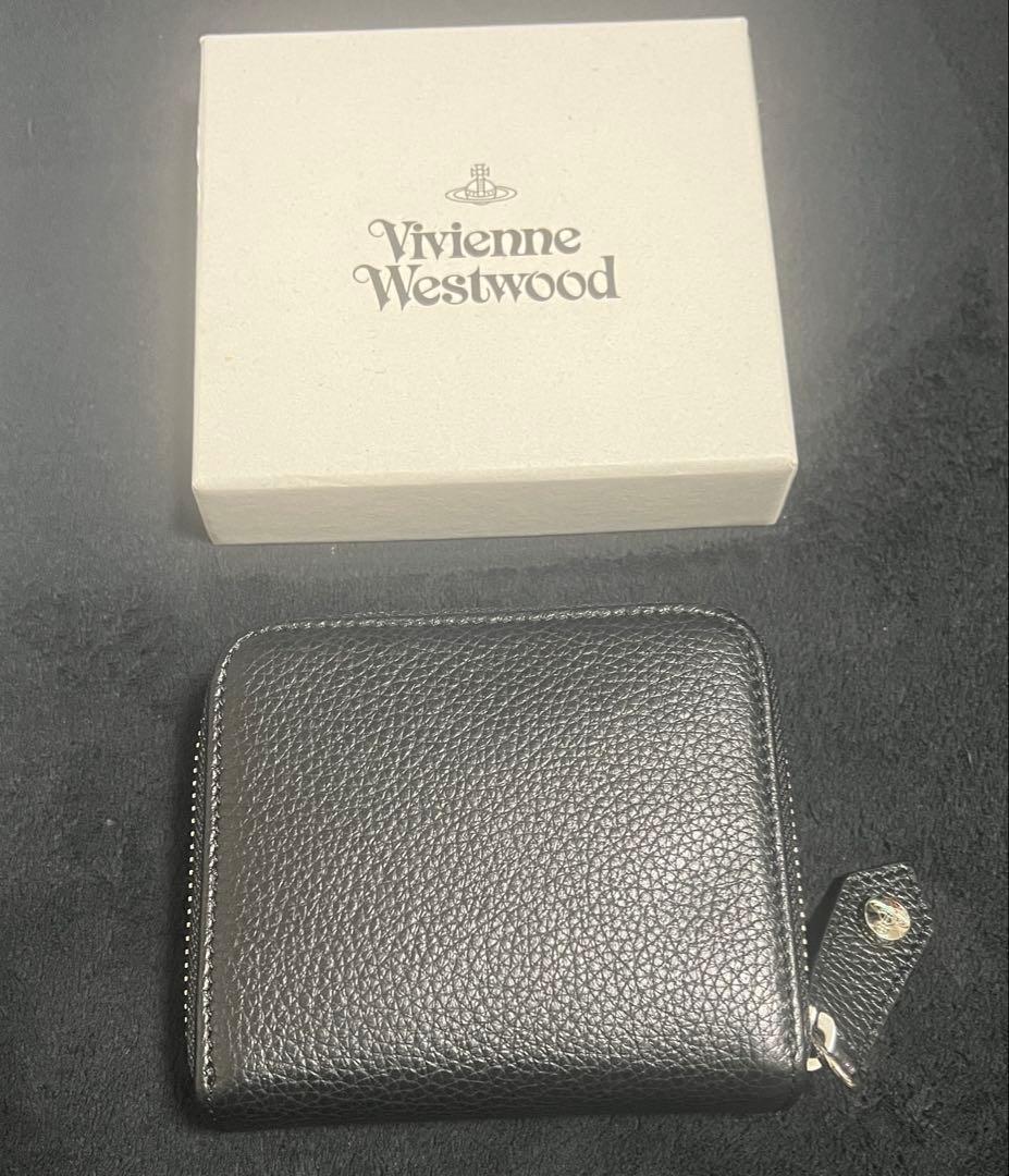 Vivienne Westwood ブラック二つ折り財布 【美品】