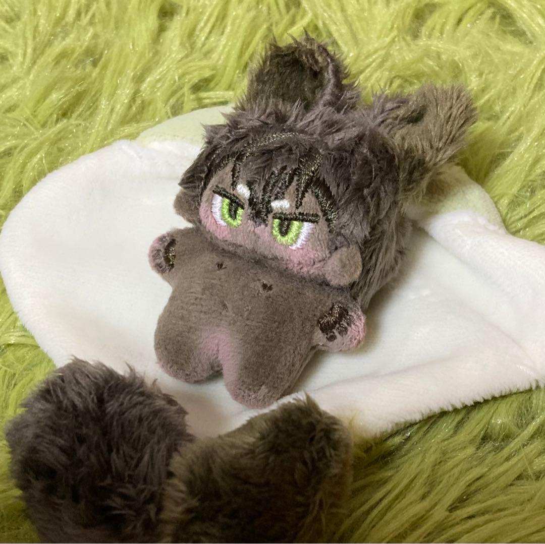 自作ぬいぐるみ・深緑の男の子