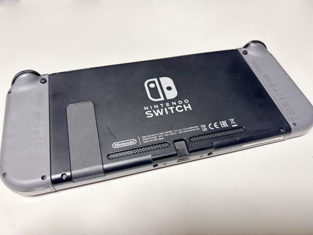 Nintendo Switch グレー 本体 ケース付き