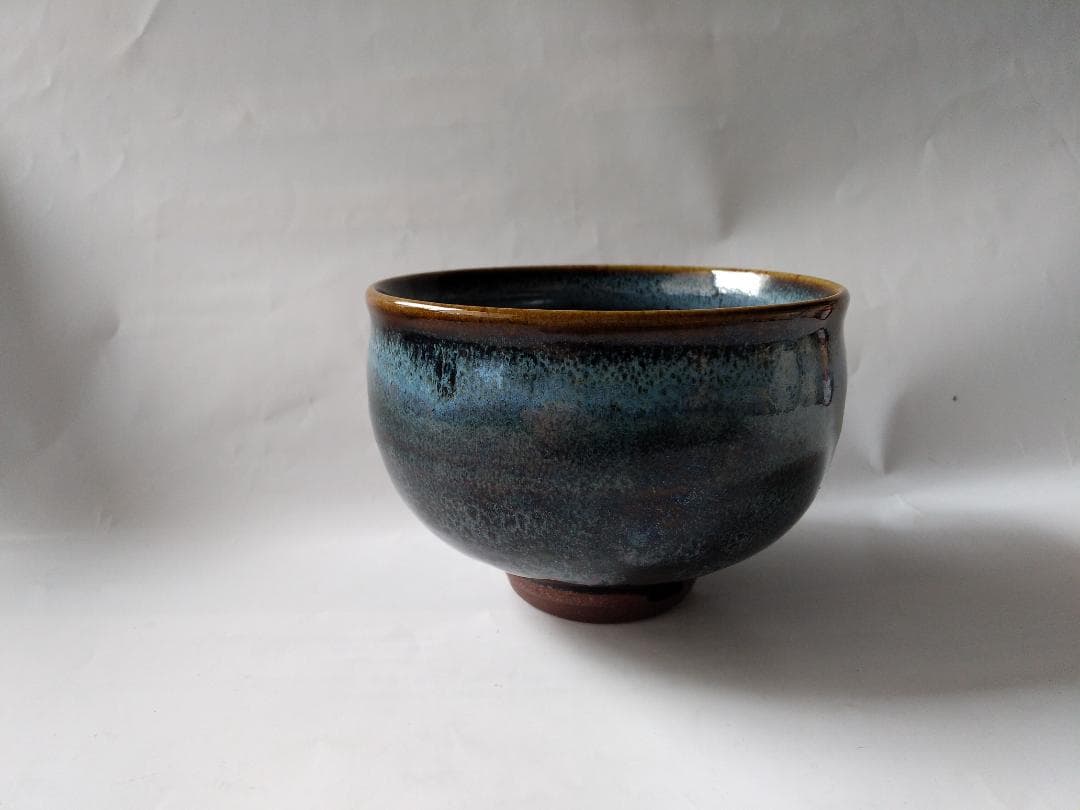 延年窯 茶碗 共箱 茶器 抹茶碗 美品 です。
