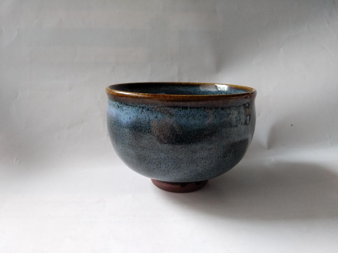 延年窯 茶碗 共箱 茶器 抹茶碗 美品 です。