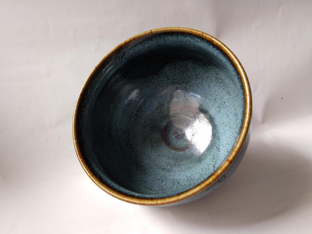 延年窯 茶碗 共箱 茶器 抹茶碗 美品 です。