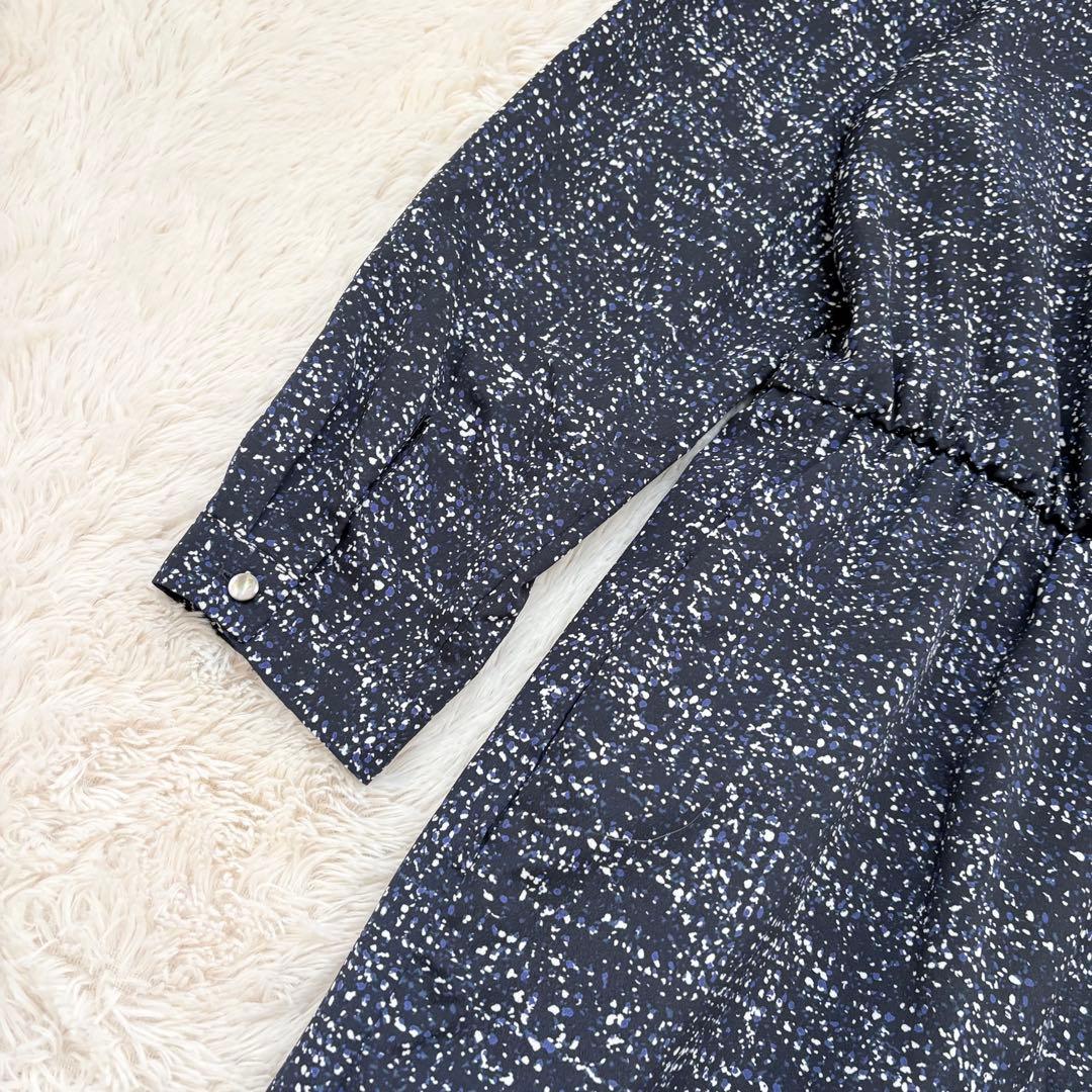 美品✨大きいサイズ✨23区　総柄　切り替えワンピース　46 小花柄　長袖