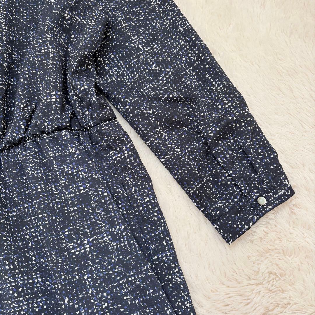 美品✨大きいサイズ✨23区　総柄　切り替えワンピース　46 小花柄　長袖