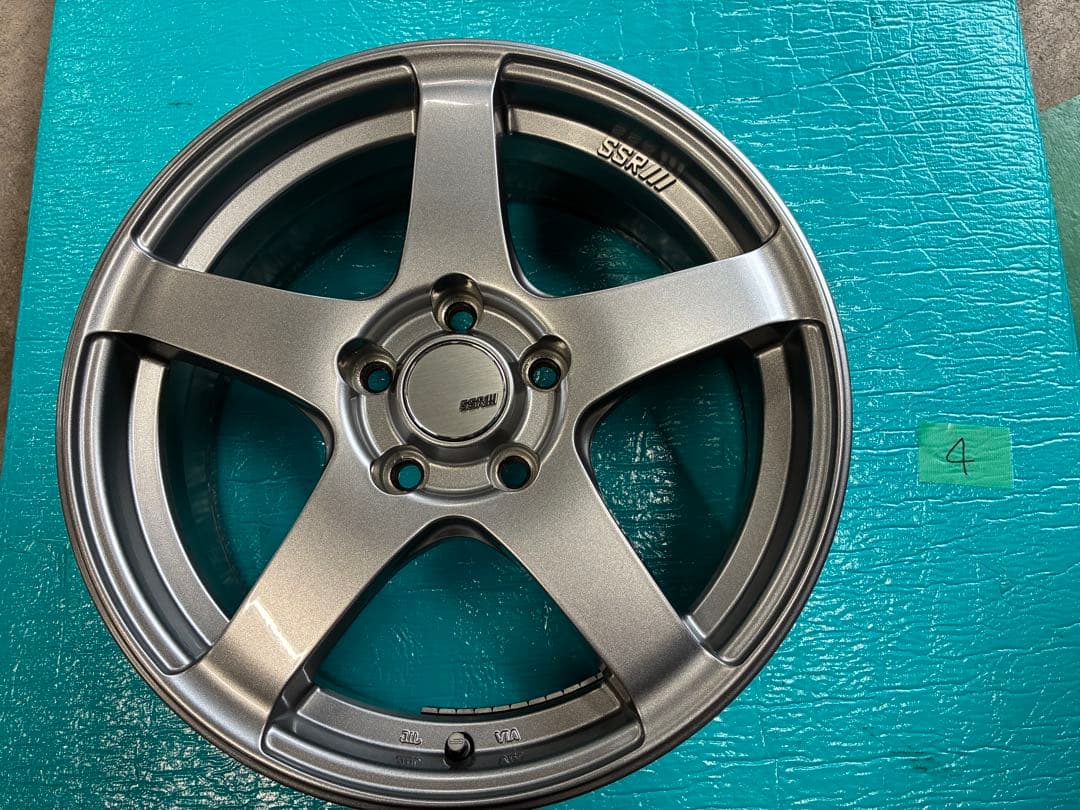 SSR GTV01 17インチ ホイール シルバー