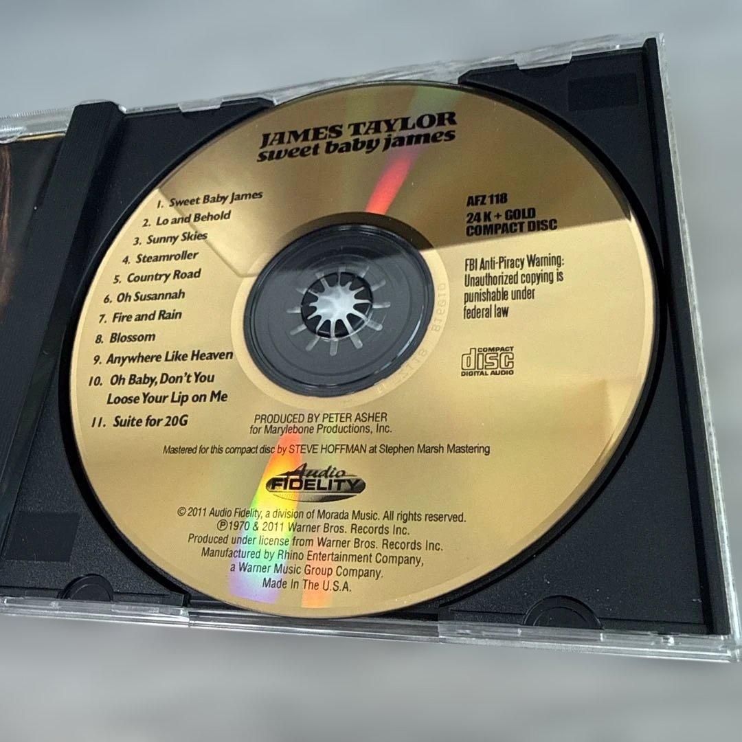 洋楽 James Taylor Sweet Baby James 24K Gold