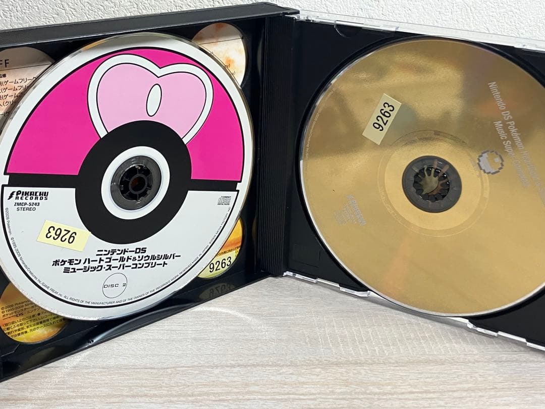 レンタル　CD ポケモン ハートゴールド&ソウルシルバー　サントラ