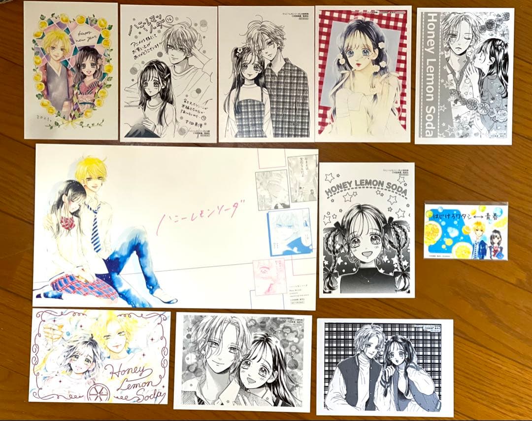 ハニーレモンソーダ 全27巻 + side stories+ポストカードセット