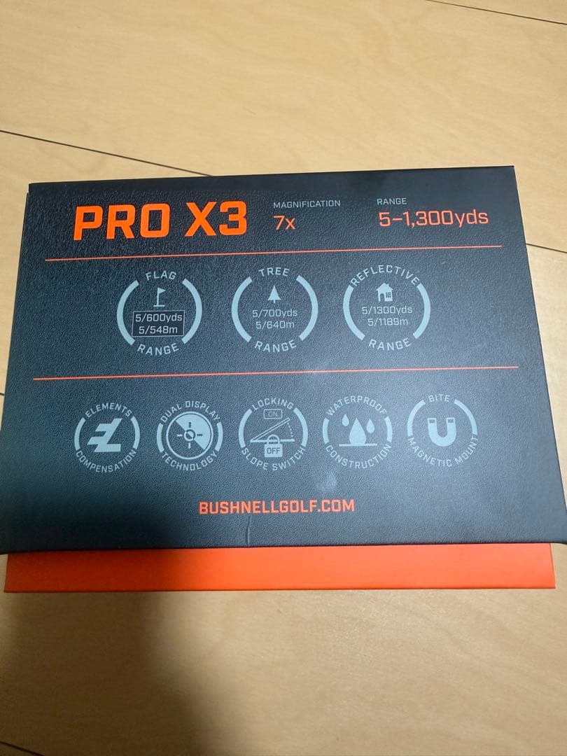 【新品】Bushnell PRO X3
