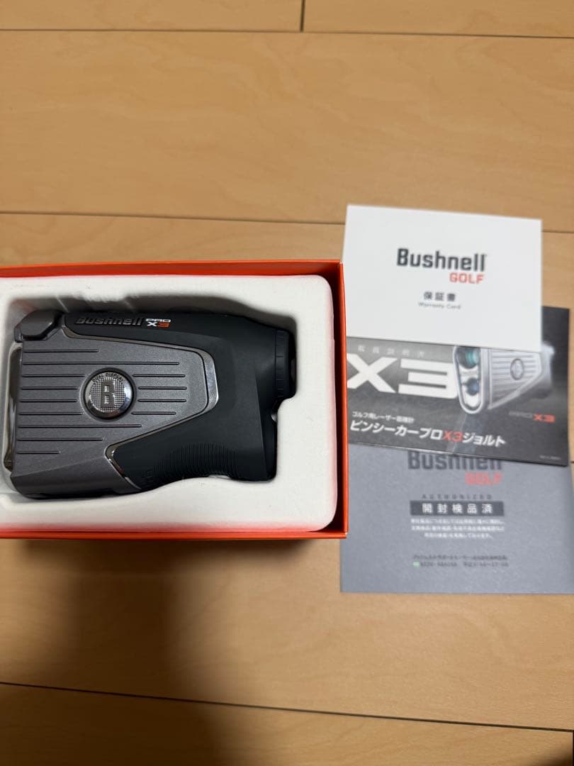 【新品】Bushnell PRO X3