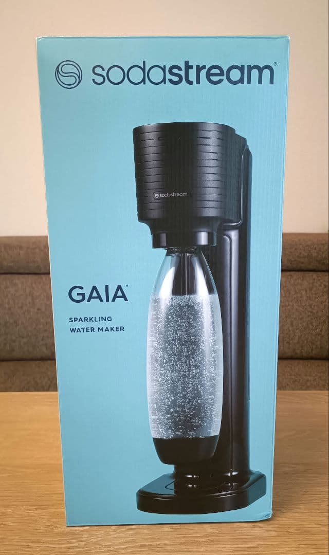 ソーダストリーム ガイア sodastream GAIA 炭酸水メーカー 黒