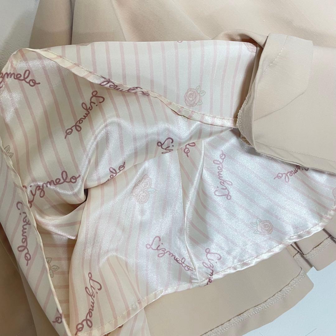 新品❣️LIZLISA ×マイメロ デイ　y2k ピンクベージュ トレンチコートM