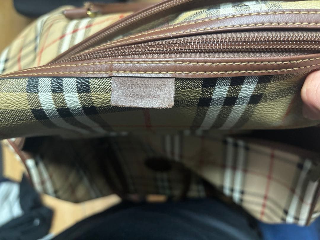 BURBERRYSのヴィンテージ 2way ボストンバッグ
