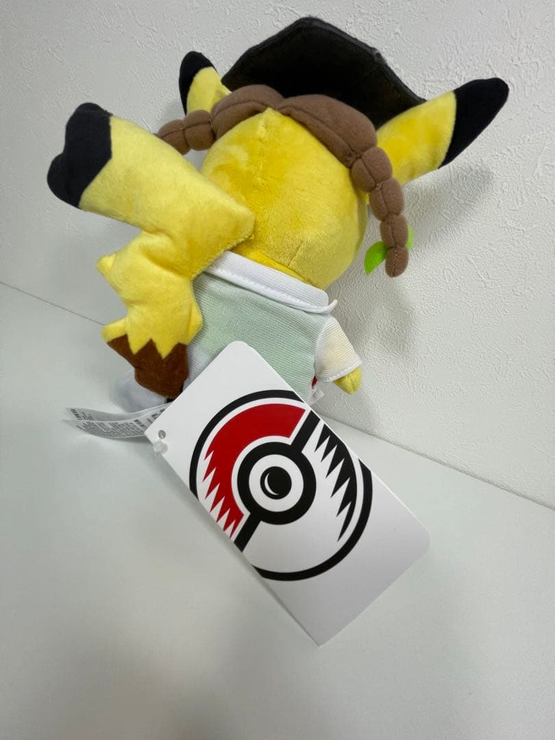 ★タグあり　ドクターピカチュウ　ぬいぐるみ　きせかえピカチュウ　ポケモン