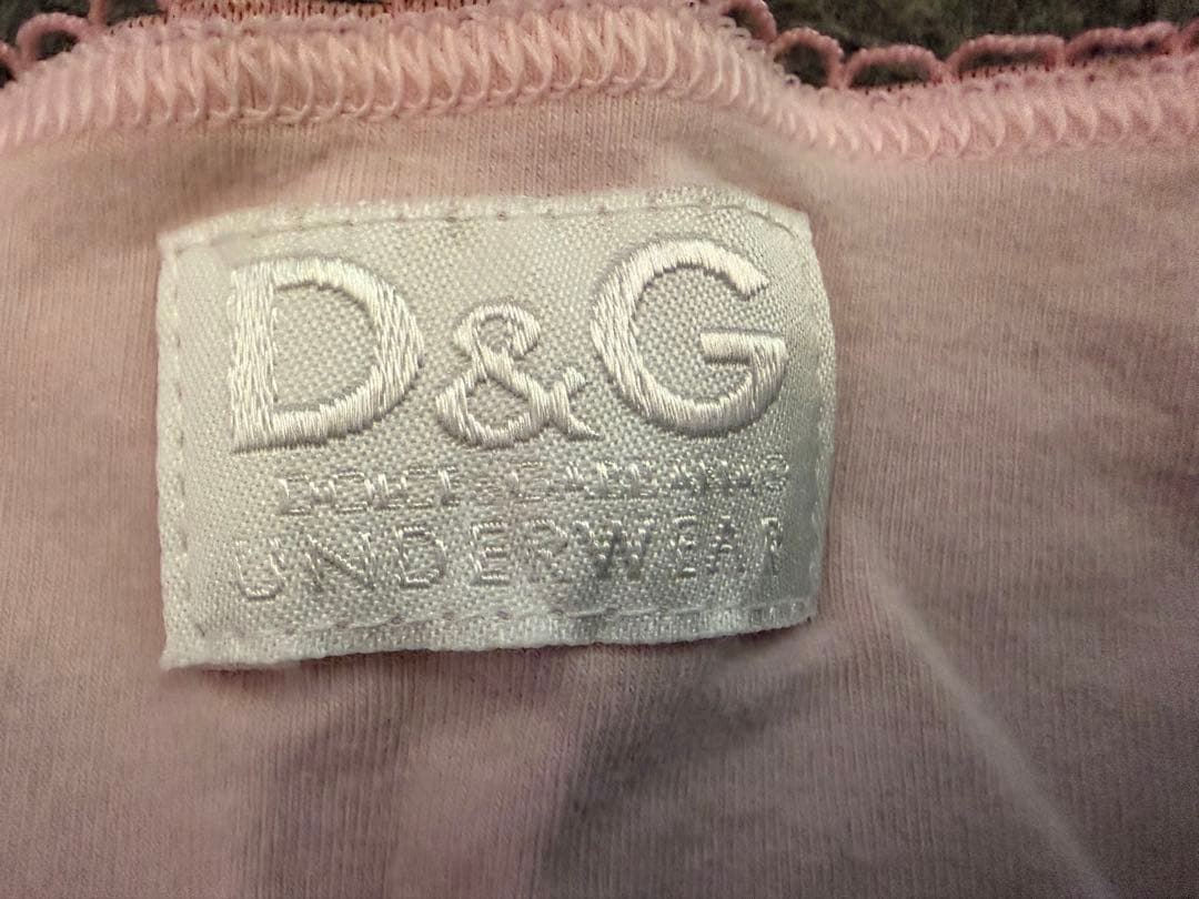 D&G LOVE AND PEACE ピンク Tシャツ