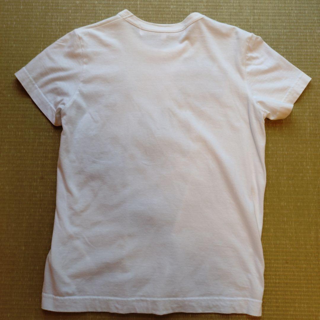 タオコムデギャルソン 花柄刺繍 ホワイト Tシャツ Sサイズ