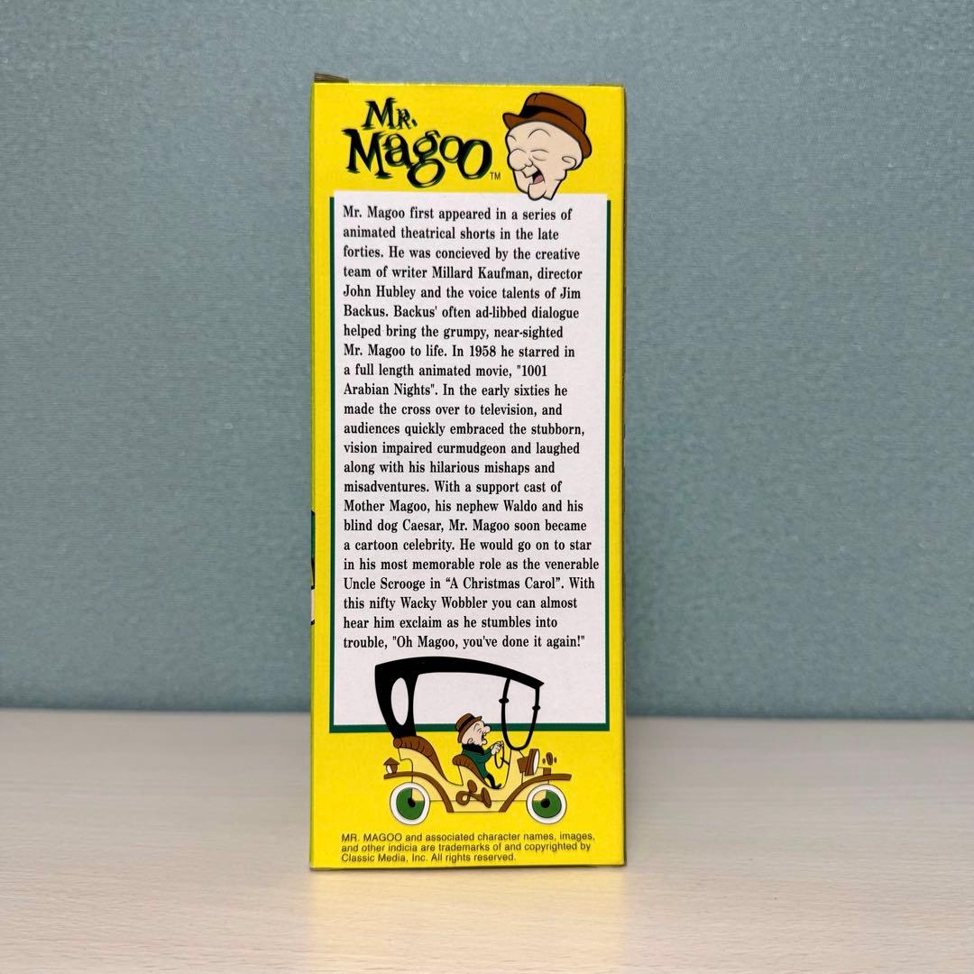 【FUNKO WACKY WOBBLER】 Mr. Magoo