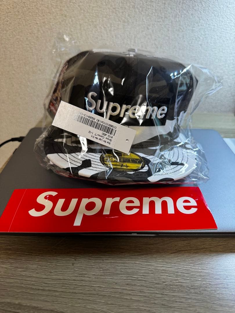 Supreme 迷彩キャップ パリ10周年記念
