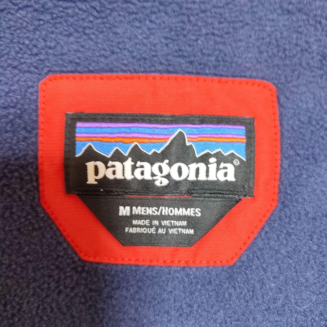 patagonia シェルドシンチラジャケット　 M 　赤　ネイビー