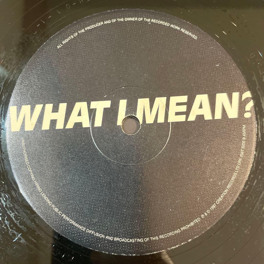 Oasis D'You Know What I Mean? 12インチ　レコード