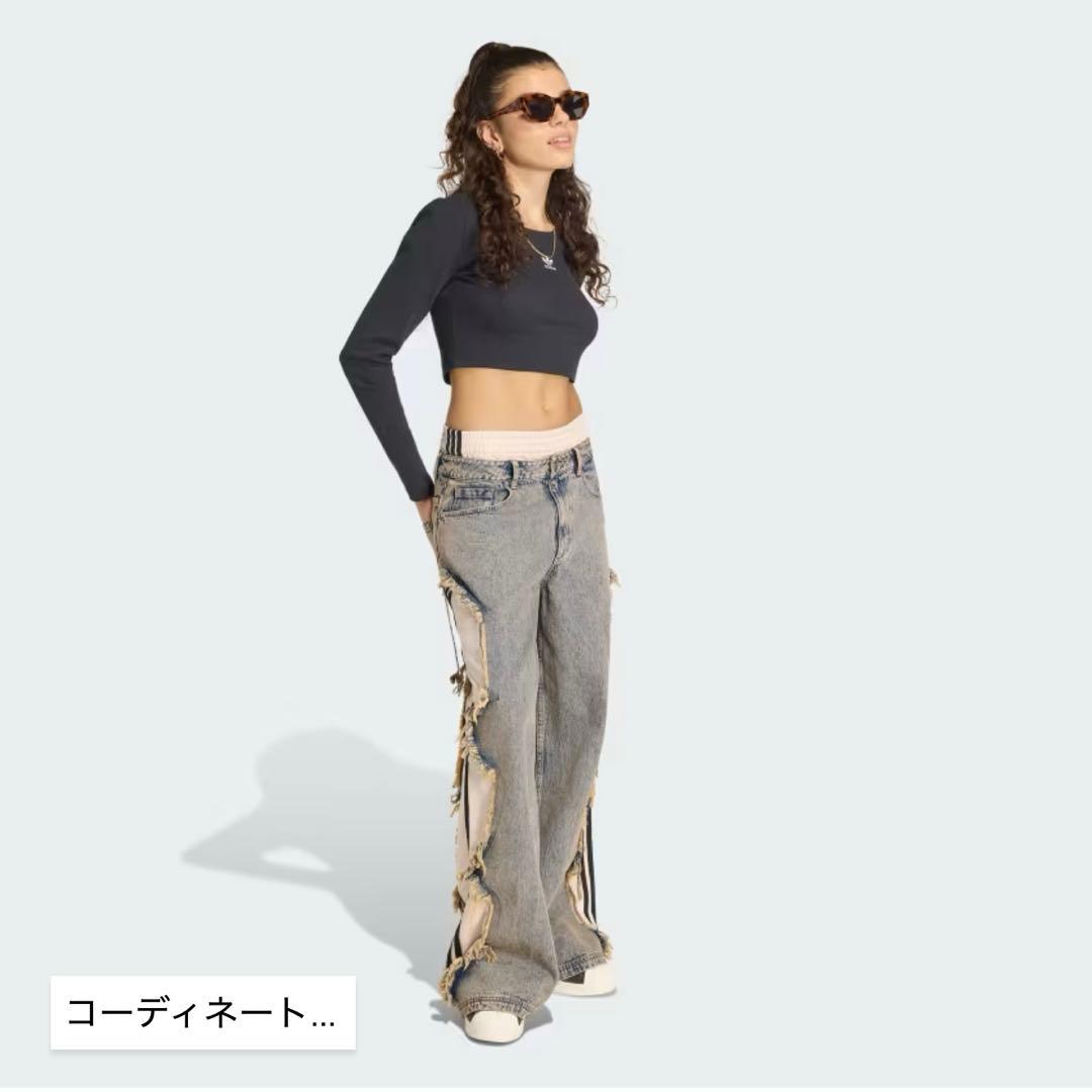 Adilenium 5.0 デコンストラクテッド デニムパンツ