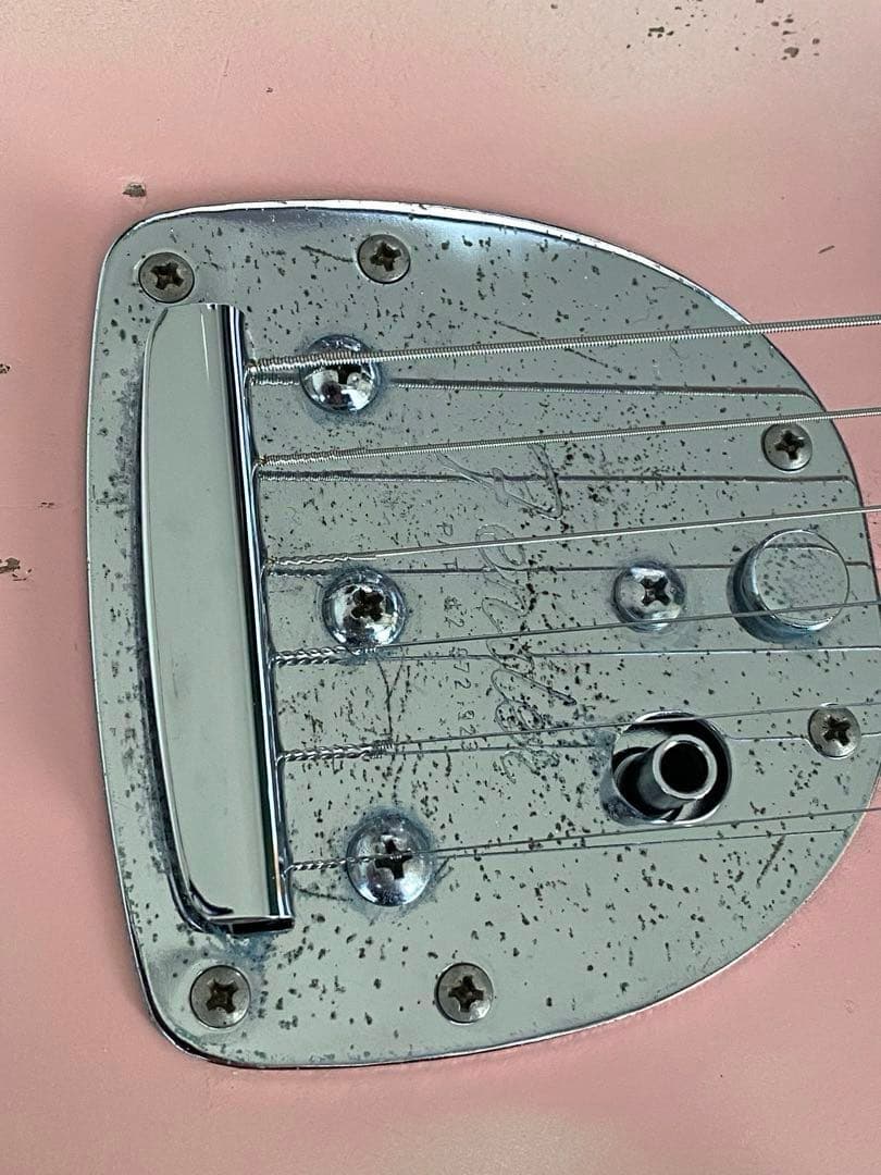 fenderJapanJAGUAR フジゲン シェルピンク M/HレリックMOD