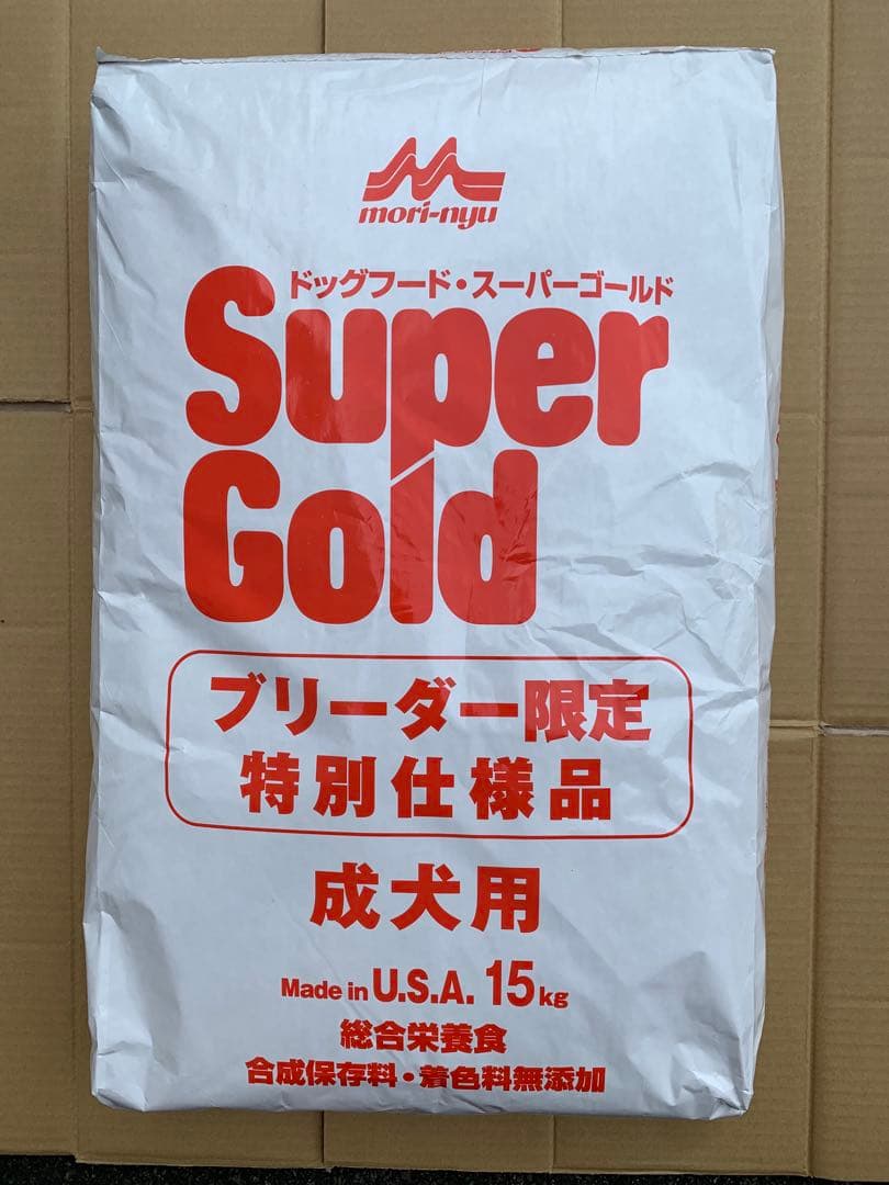 森乳 スーパゴールド チキンプラス 成犬用15kg NO.3