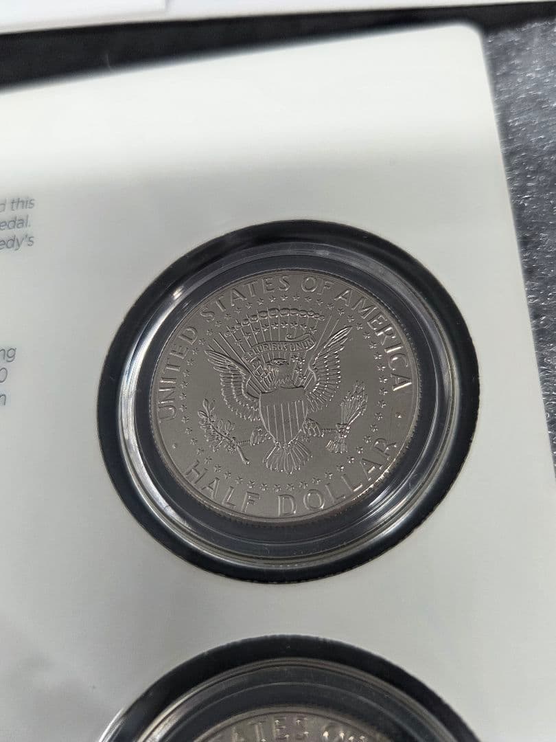 サ*ゴ様 50周年ケネディHALFDOLLAR未流通セット 50セント コ