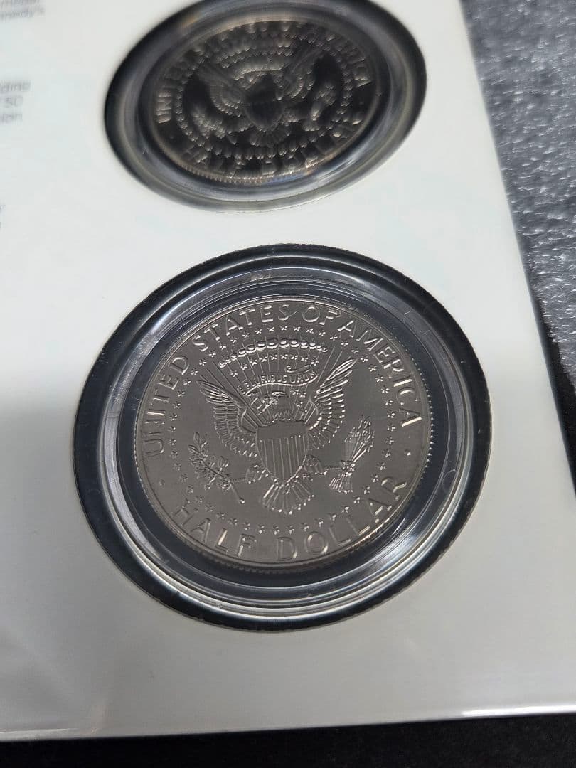 サ*ゴ様 50周年ケネディHALFDOLLAR未流通セット 50セント コ