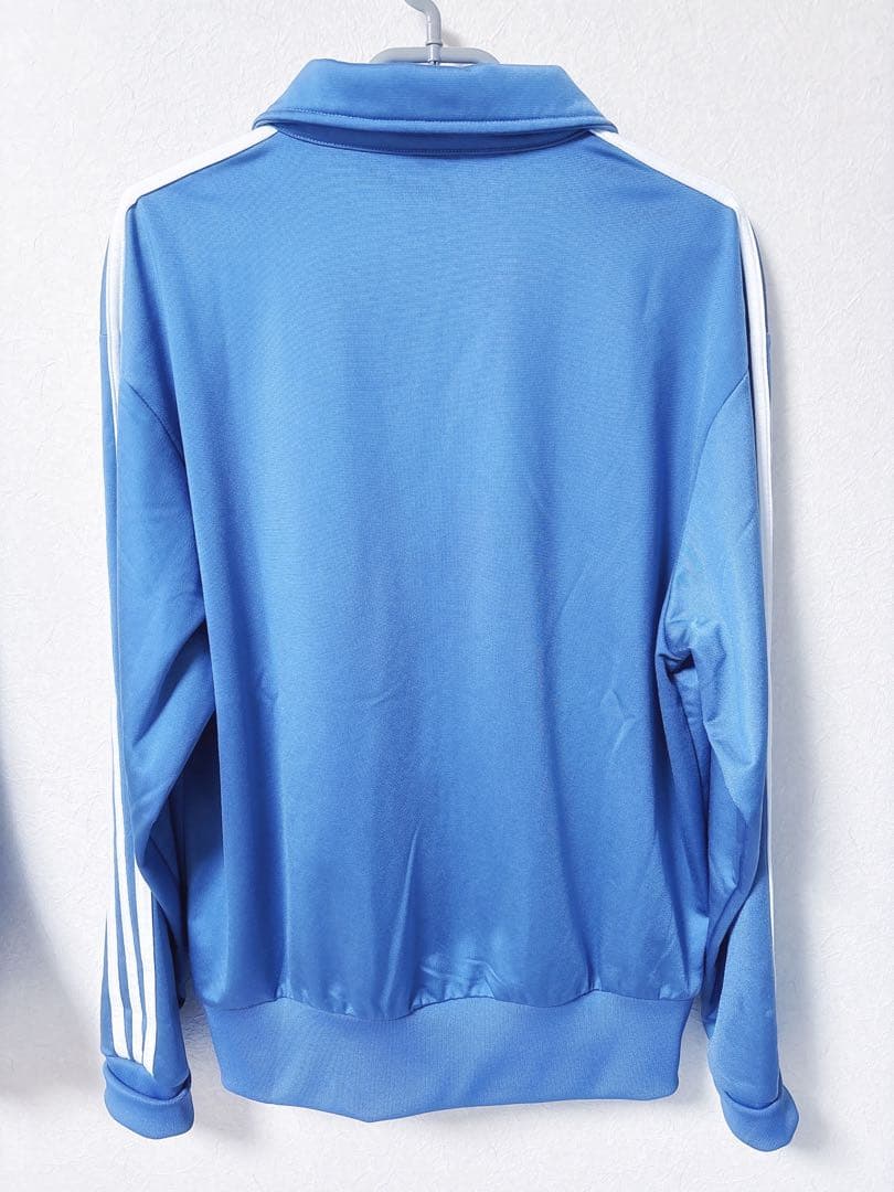 adidas トラックジャケット ライトブルー （水色）メンズ