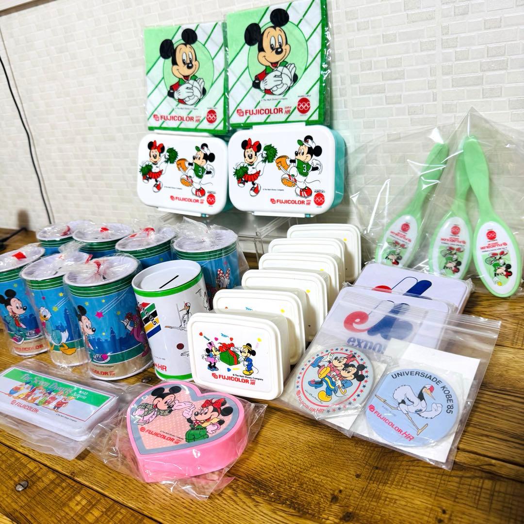 【昭和レトロ】ディズニー×FUJICOLOR ノベルティ大量まとめ売り