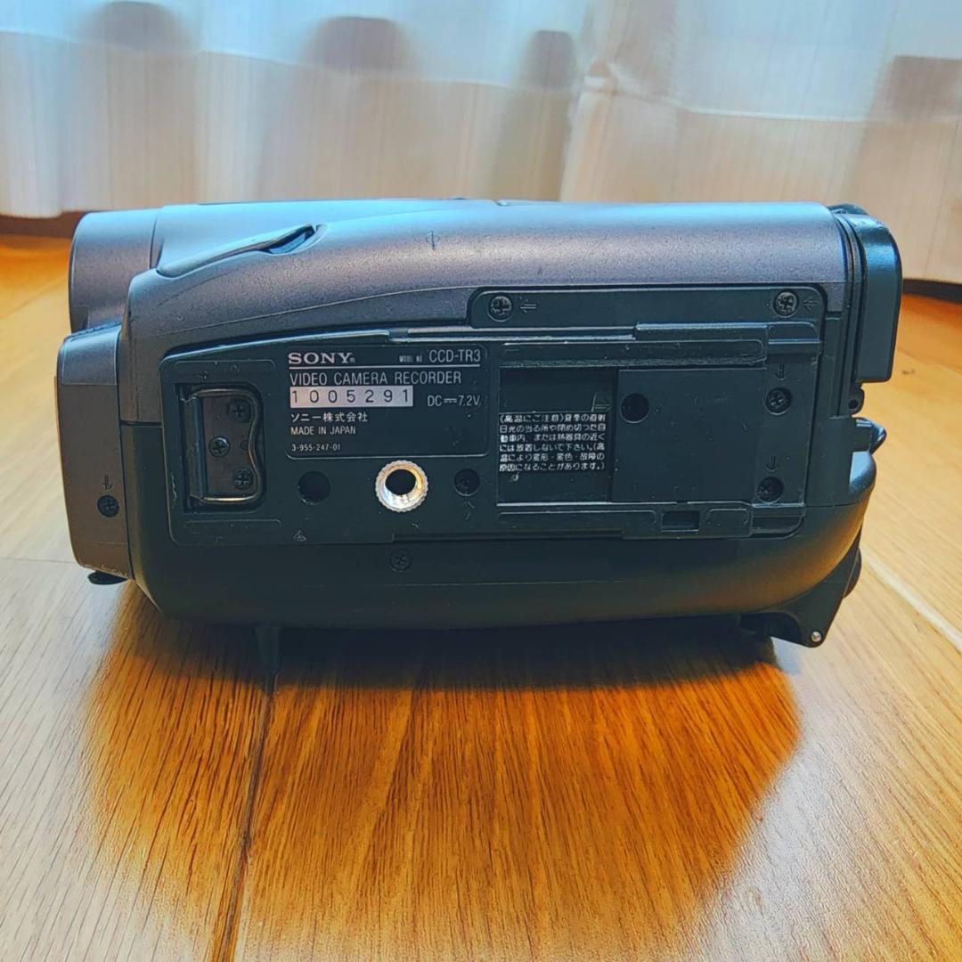 【動作確認済】 SONY Hi8 高画質 ビデオカメラ ACアダプタ セット