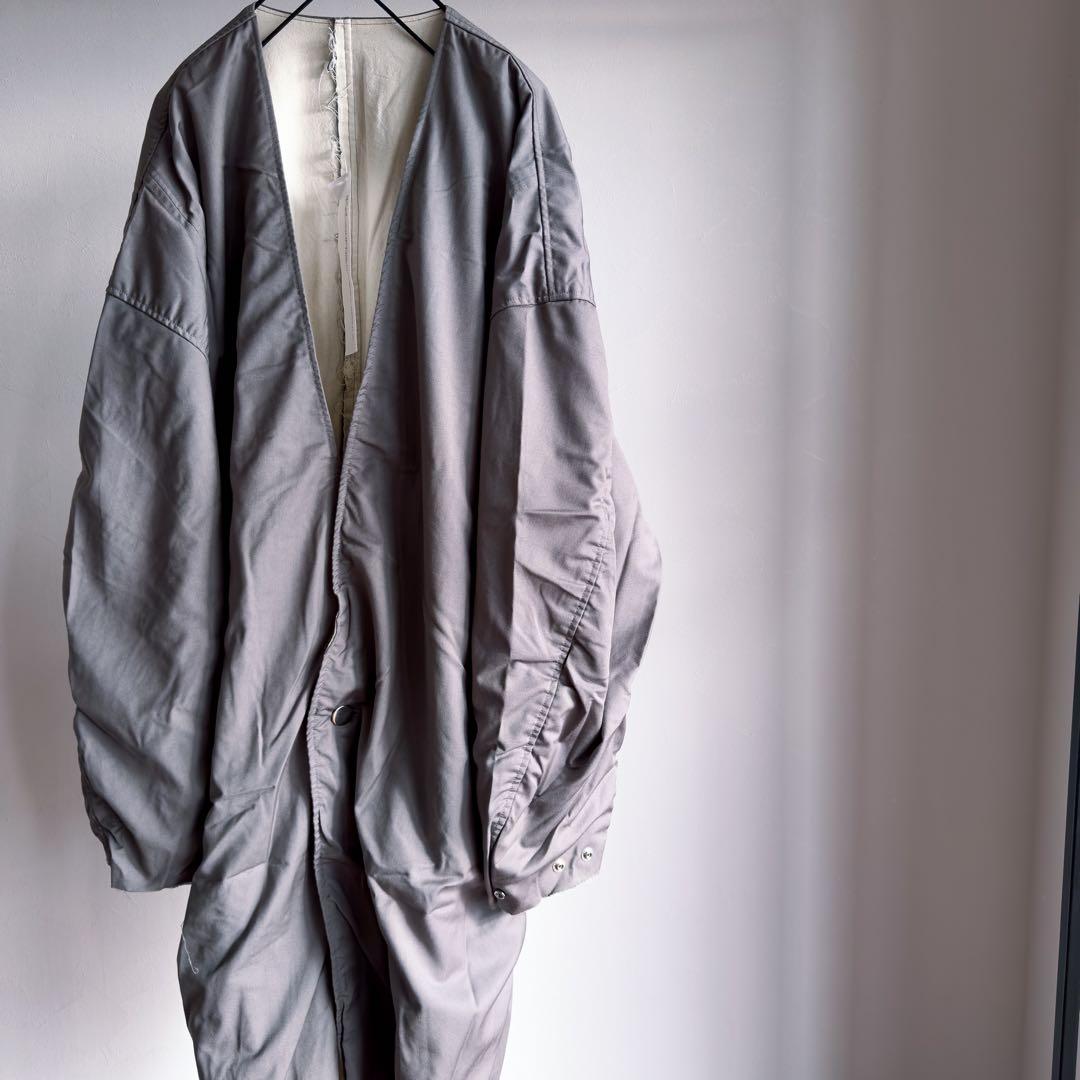 ジャケット・アウター issue things No Collar Coat grey