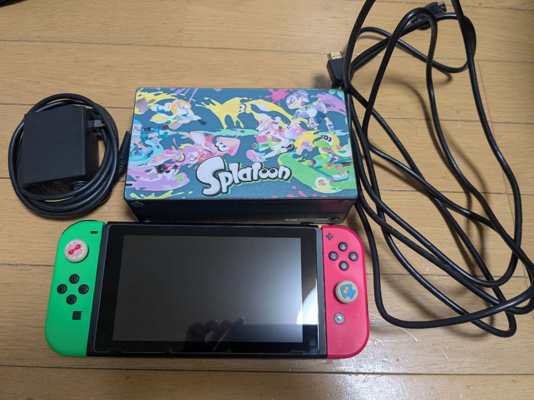 Nintendo Switch スプラトゥーンデザイン 本体　おまけ付き