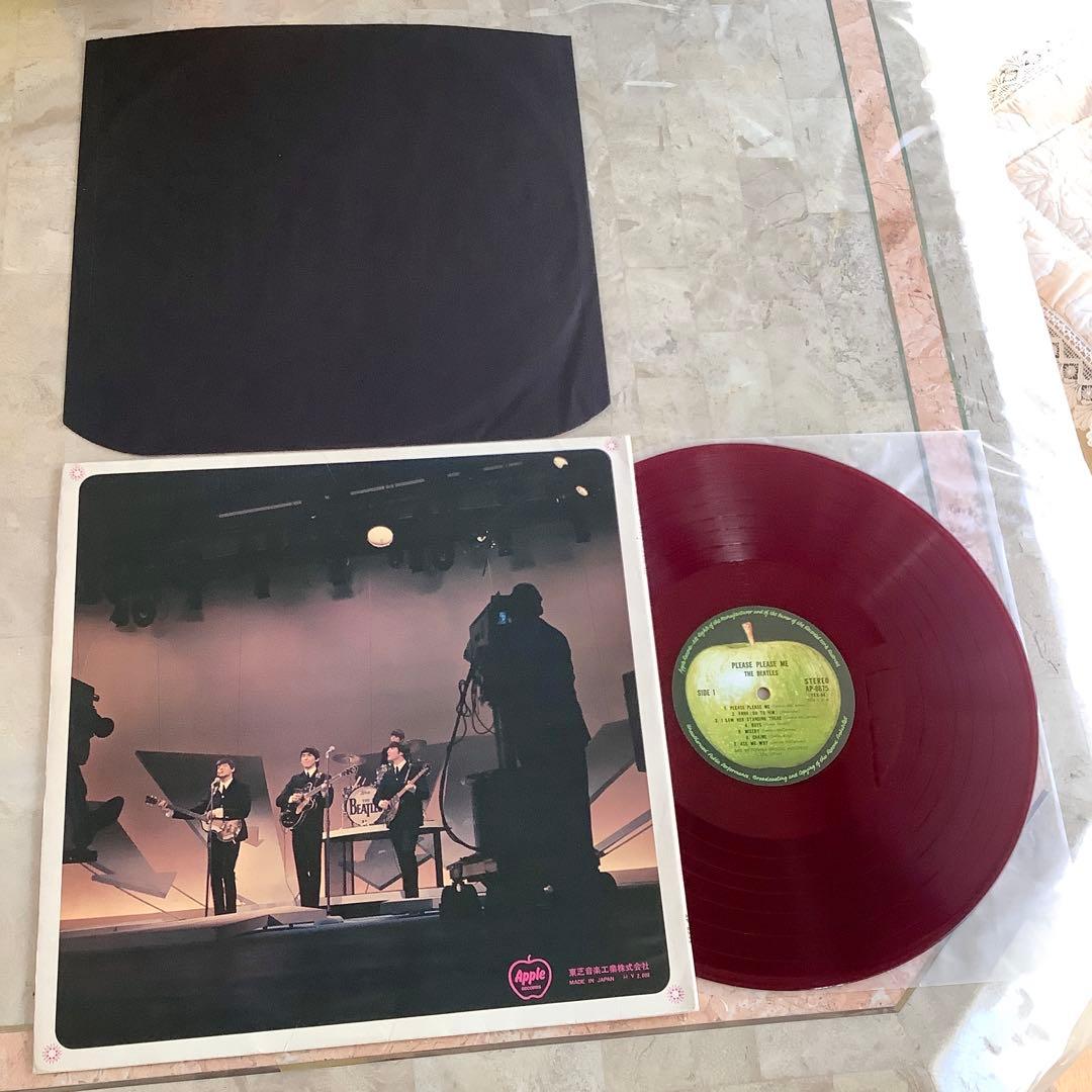 極美品! 赤盤! ビートルズ 1969年 補充票付 これがビートルズ VOL1