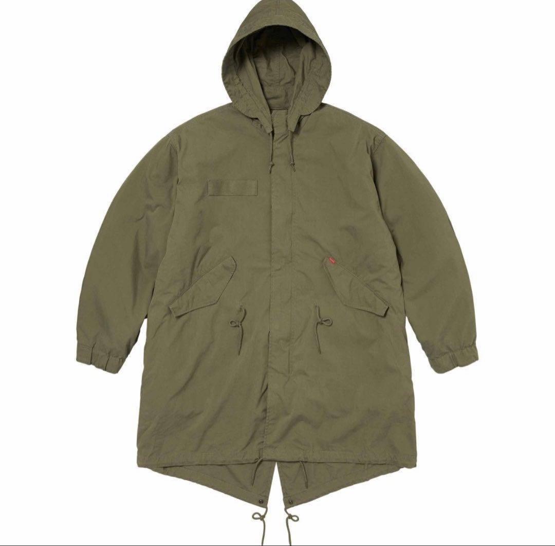 最終値下げSupreme Futura Fishtail Parka Olive