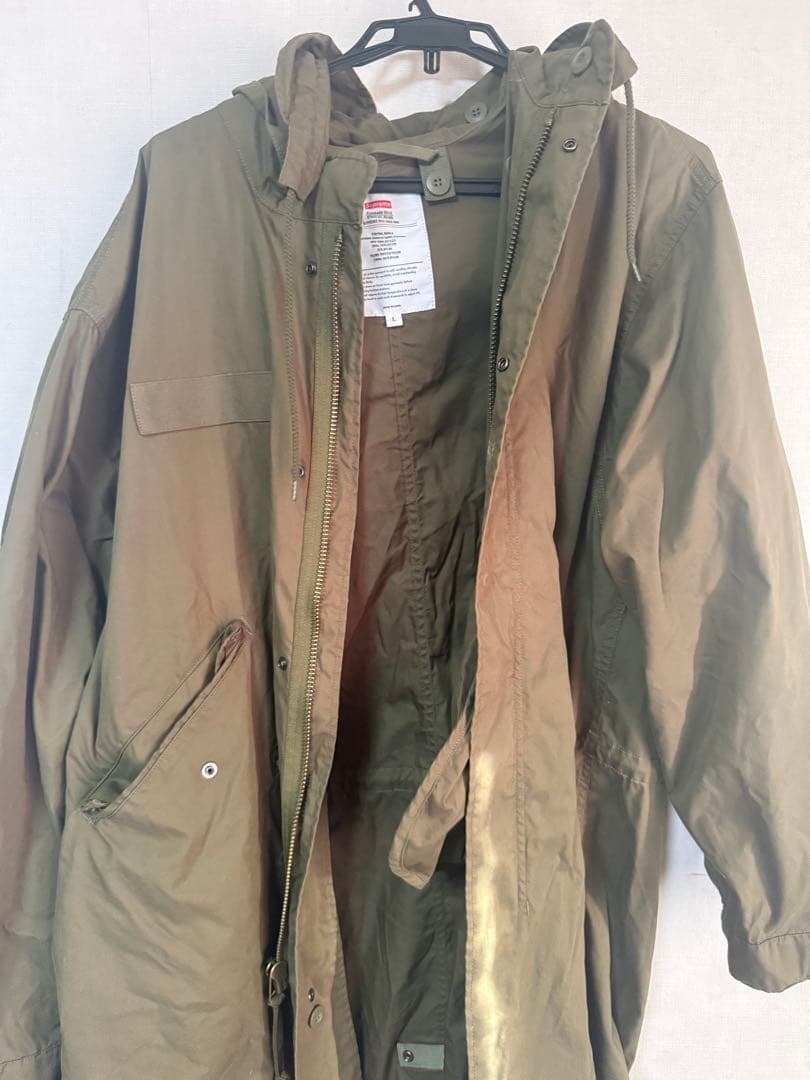 最終値下げSupreme Futura Fishtail Parka Olive