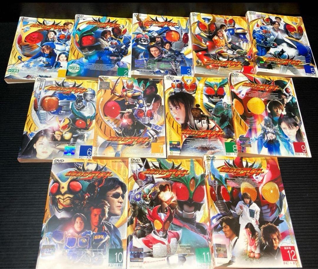 仮面ライダーアギト　1〜12巻　完結　DVD　全12巻セット　ヒーロー　特撮