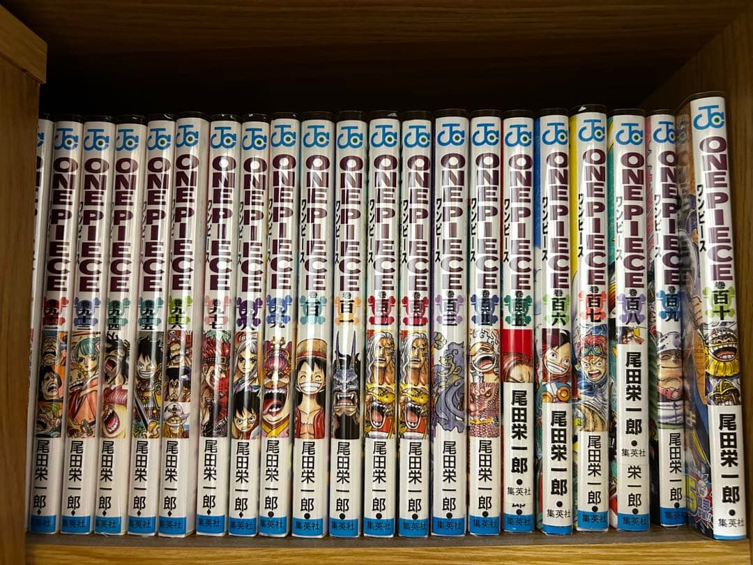 ONE PIECE ワンピース　51〜110巻