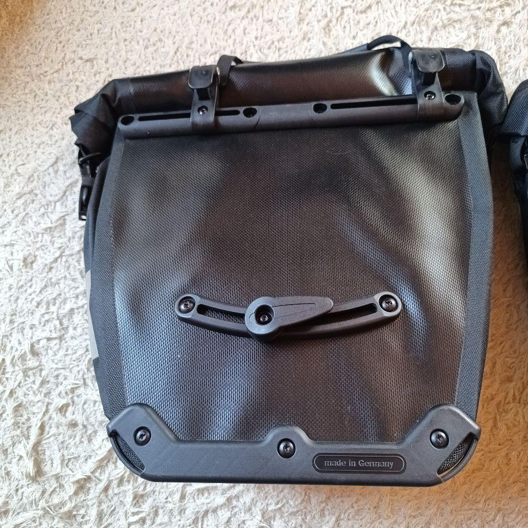 美品　オルトリーブ　ortlieb バックローラーシティ　パニアバッグ　ブラック