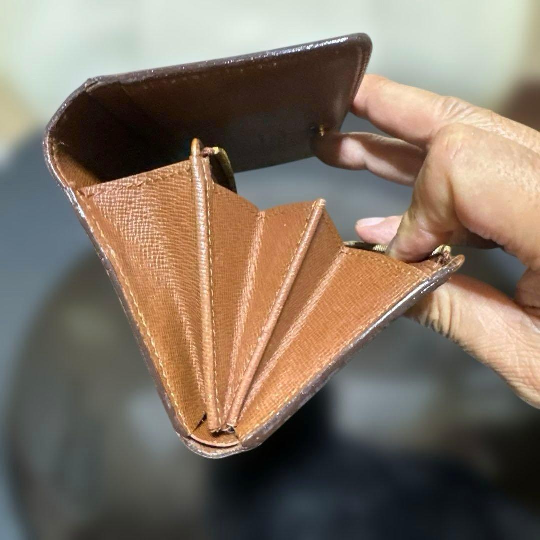⑤☆優良品☆ モノグラム♪Ｌ字型ファスナー財布
