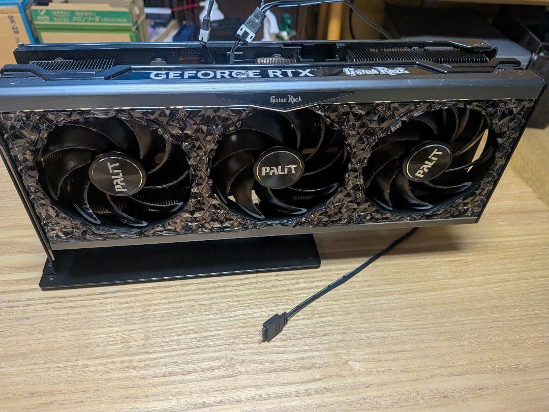 [装飾] RTX4090 gameRock (台座付)