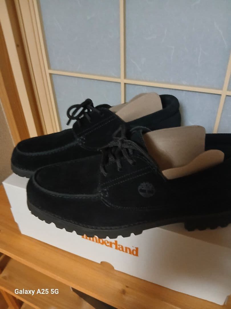 Timberland ブラック デッキシューズ