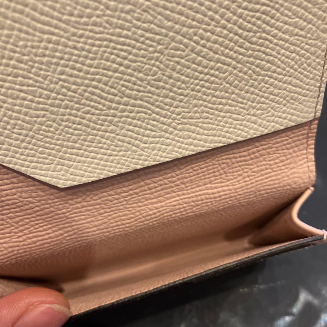 BONAVENTURA ピンク レザー 名刺入れ